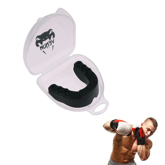 Protector Bucal de Boxeo con Funda — Compatible con Ortodoncia