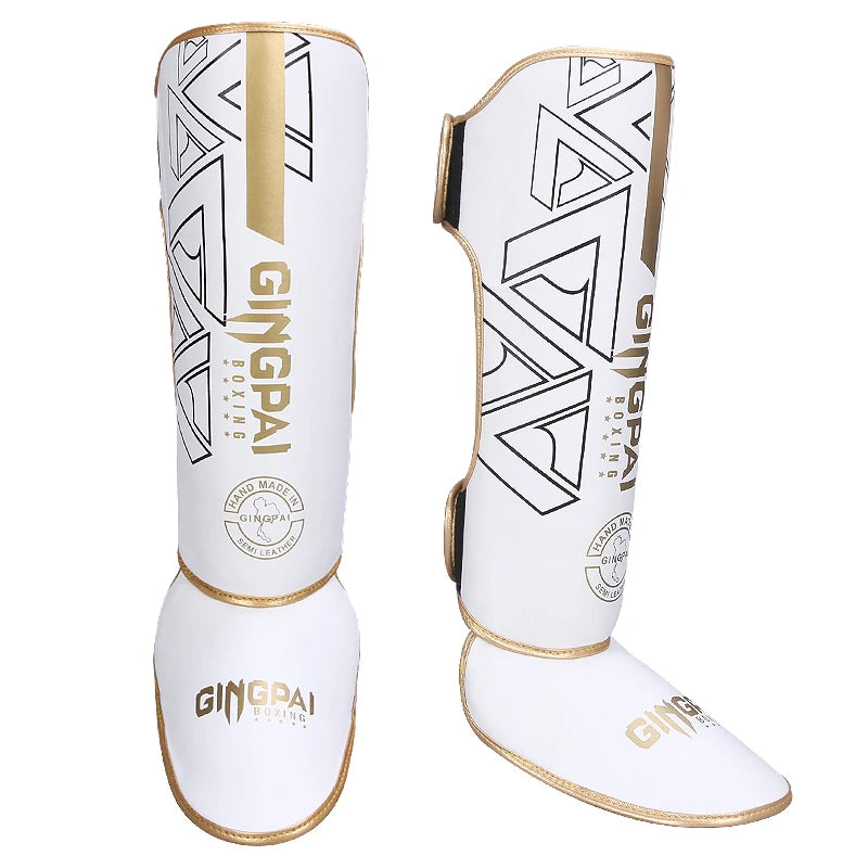 Espinilleras Boxeo PU — Muay Thai & MMA