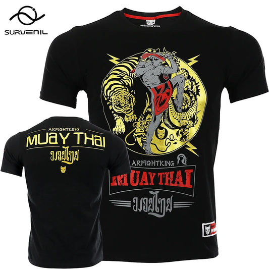Rashguard Tigre & Dragón — Muay Thai & BJJ