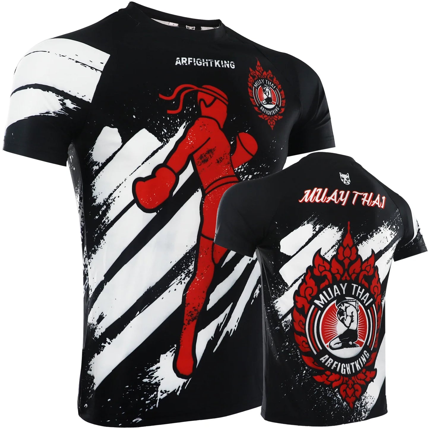 Rashguard Tigre & Dragón — Muay Thai & BJJ