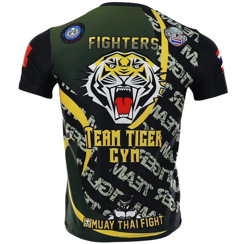 Rashguard Tigre & Dragón — Muay Thai & BJJ