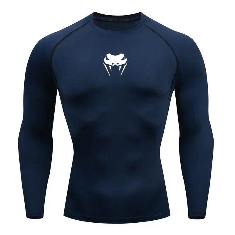 Camiseta Compresión MMA — Manga Larga & Corta