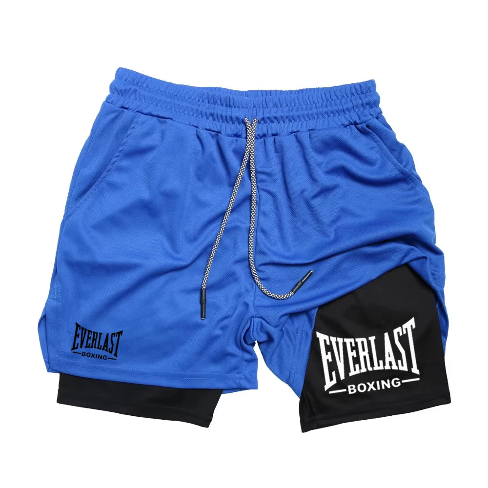 Shorts Compresión Gym — Doble Capa & Secado Rápido