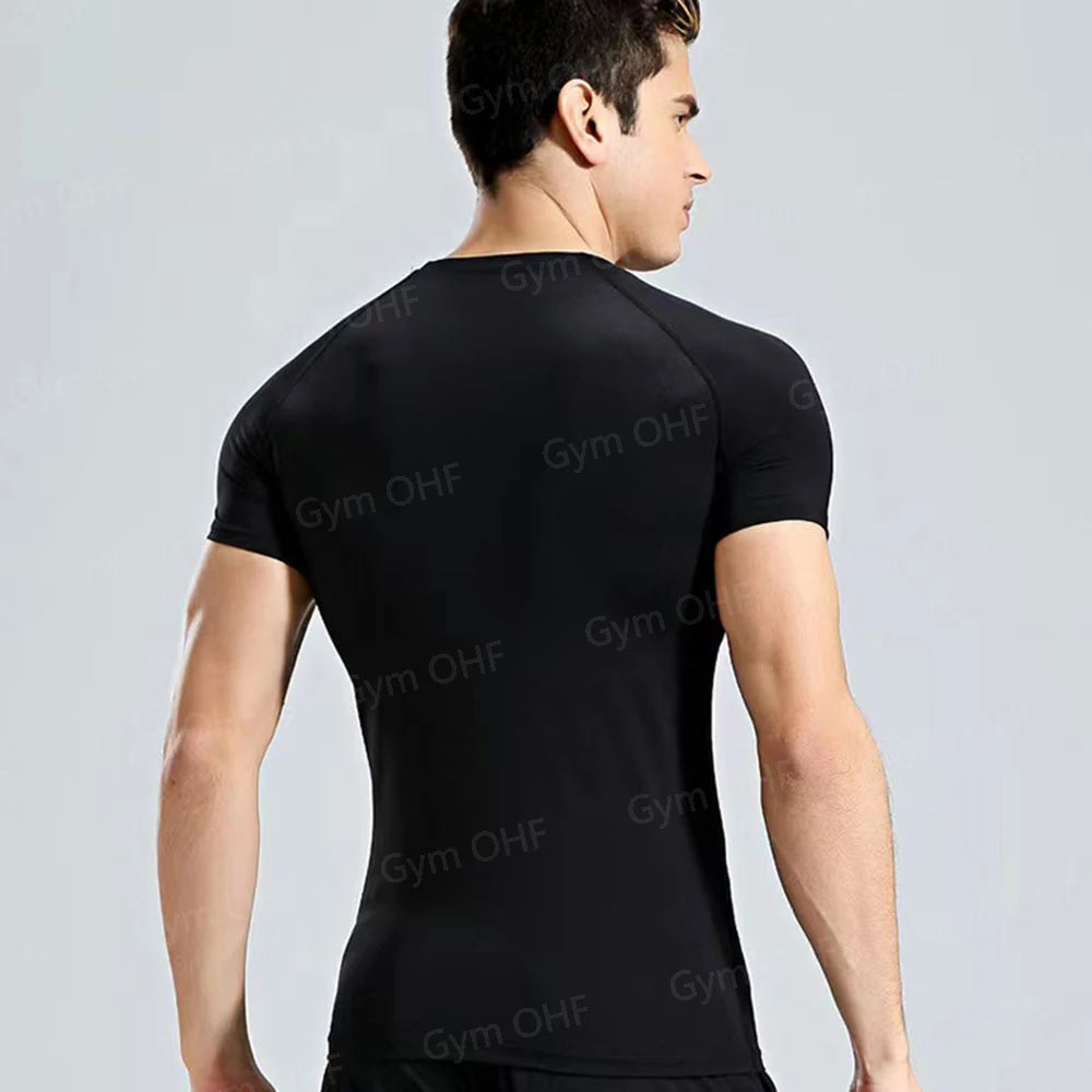 Rashguard Compresión Manga Corta — Secado Rápido