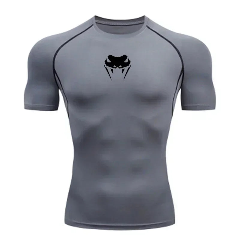 Camiseta Compresión MMA — Manga Larga & Corta