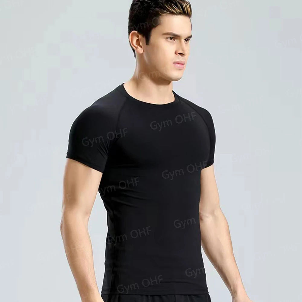 Rashguard Compresión Manga Corta — Secado Rápido