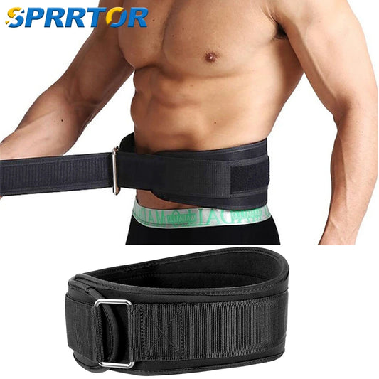 Cinturón Lumbar Halterofilia — Sentadillas & Peso Muerto