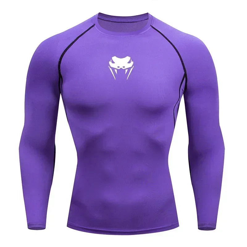 Camiseta Compresión MMA — Manga Larga & Corta