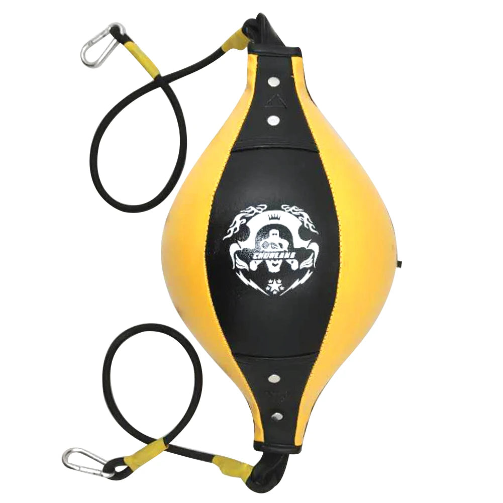 Pelota de Boxeo Doble Extremo Inflable — Velocidad & Reflejos Muay Thai