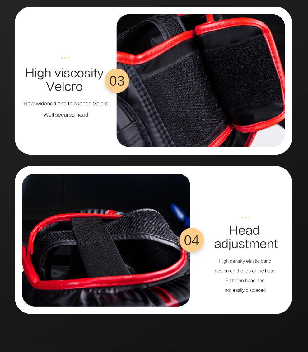 Casco de Boxeo y Kickboxing — Protección 360º para Adultos y Niños
