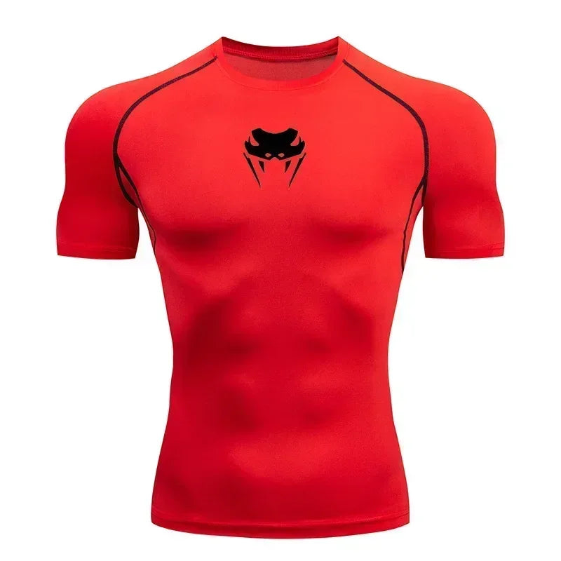 Camiseta Compresión MMA — Manga Larga & Corta
