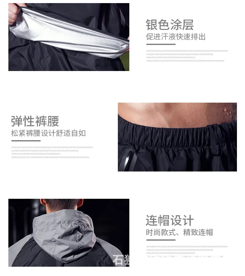 Traje Sauna Térmico Top & Pantalón — Boxeo & Entrenamiento