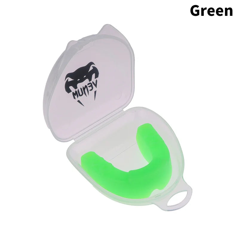 Protector Bucal de Boxeo con Funda — Compatible con Ortodoncia