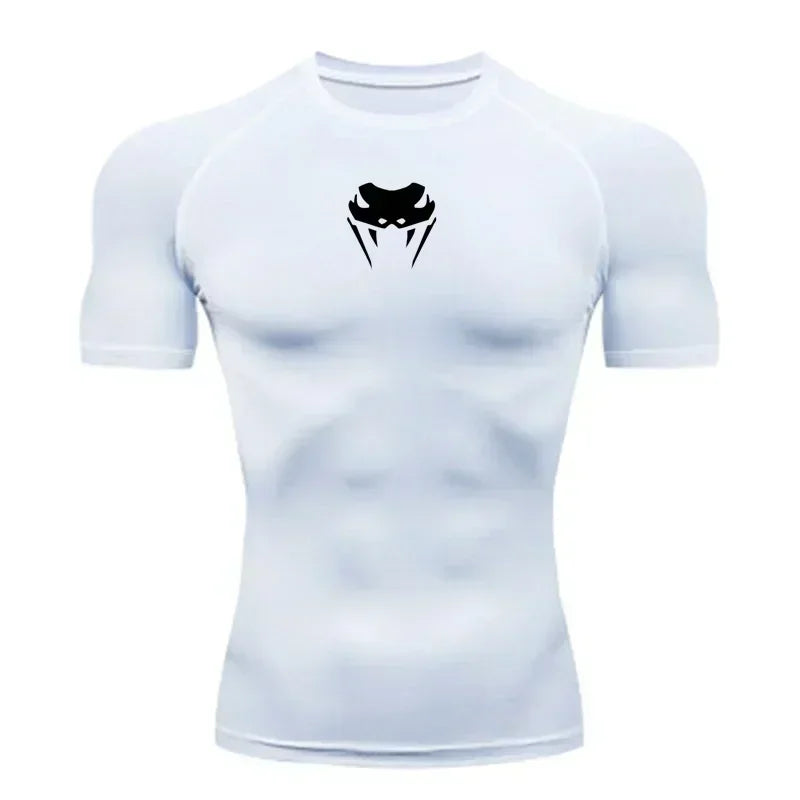 Camiseta Compresión MMA — Manga Larga & Corta