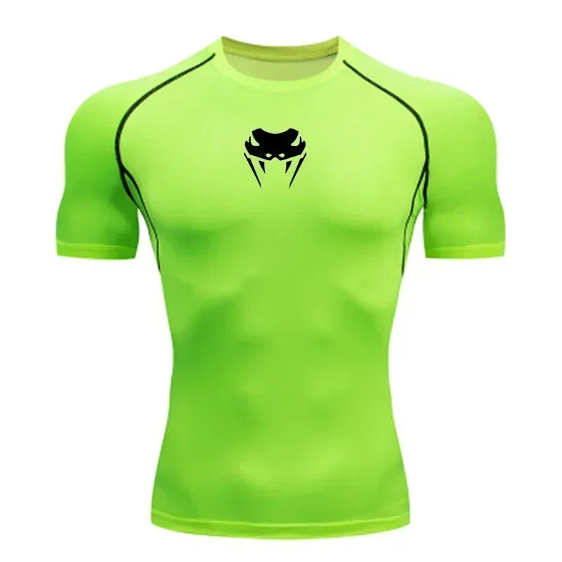Camiseta Compresión MMA — Manga Larga & Corta