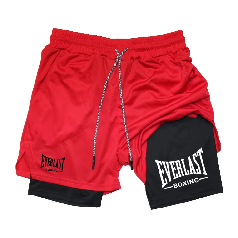 Shorts Compresión Gym — Doble Capa & Secado Rápido