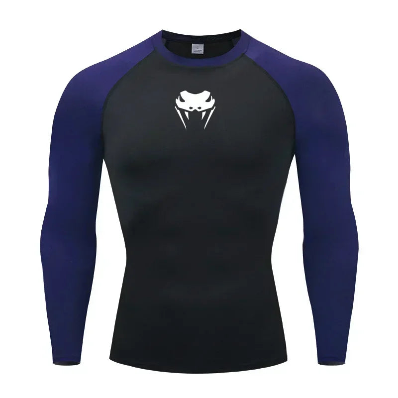 Camiseta Compresión MMA — Manga Larga & Corta