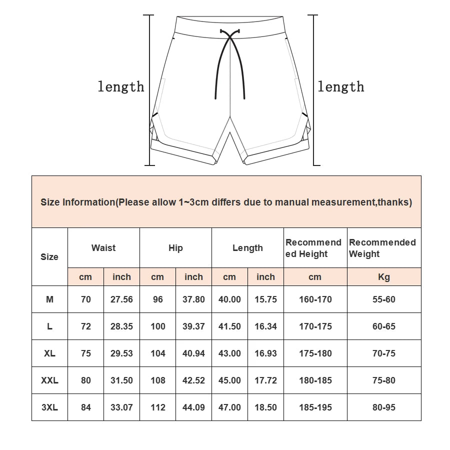 Shorts Running Camuflaje 2 en 1 — Gym & Entrenamiento
