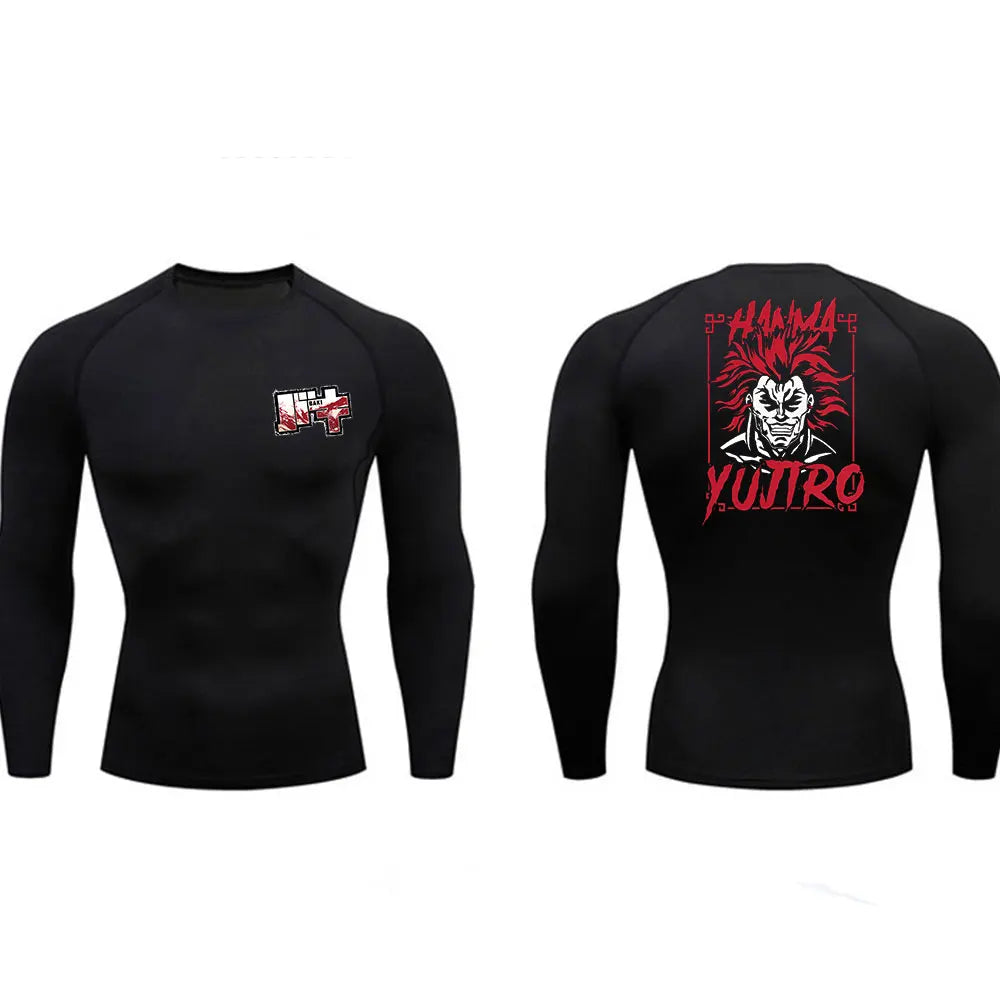 Rashguard Compresión MMA — Diseño Guerrero Oscuro | BJJ & Boxeo