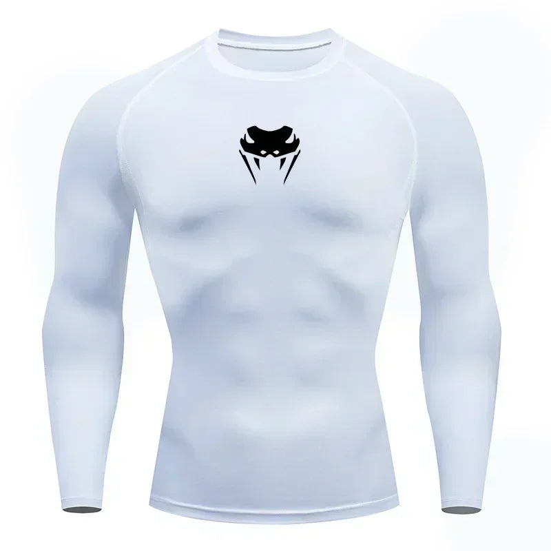 Camiseta Compresión MMA — Manga Larga & Corta